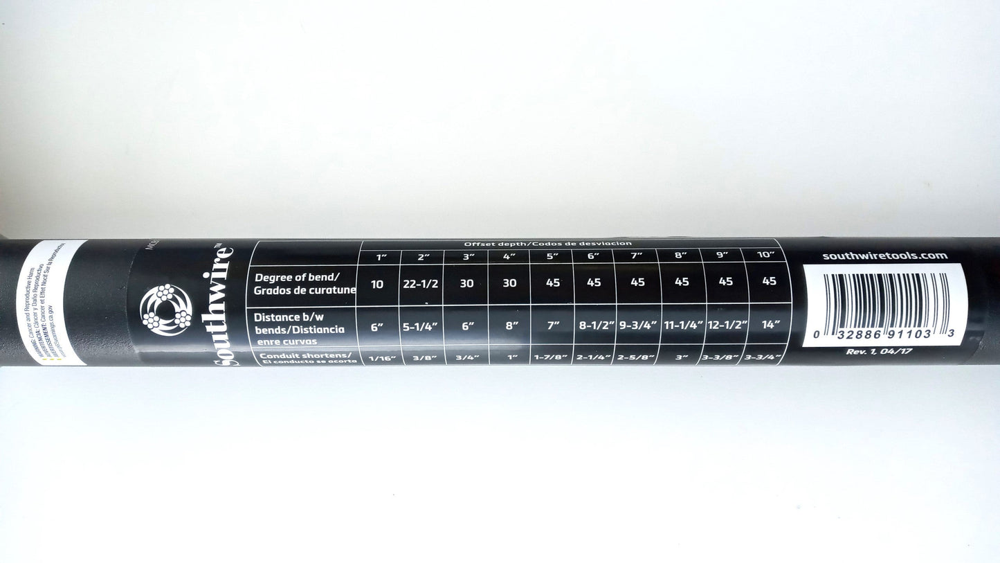 Southwire MCB1 1" Handheld Conduit Bender