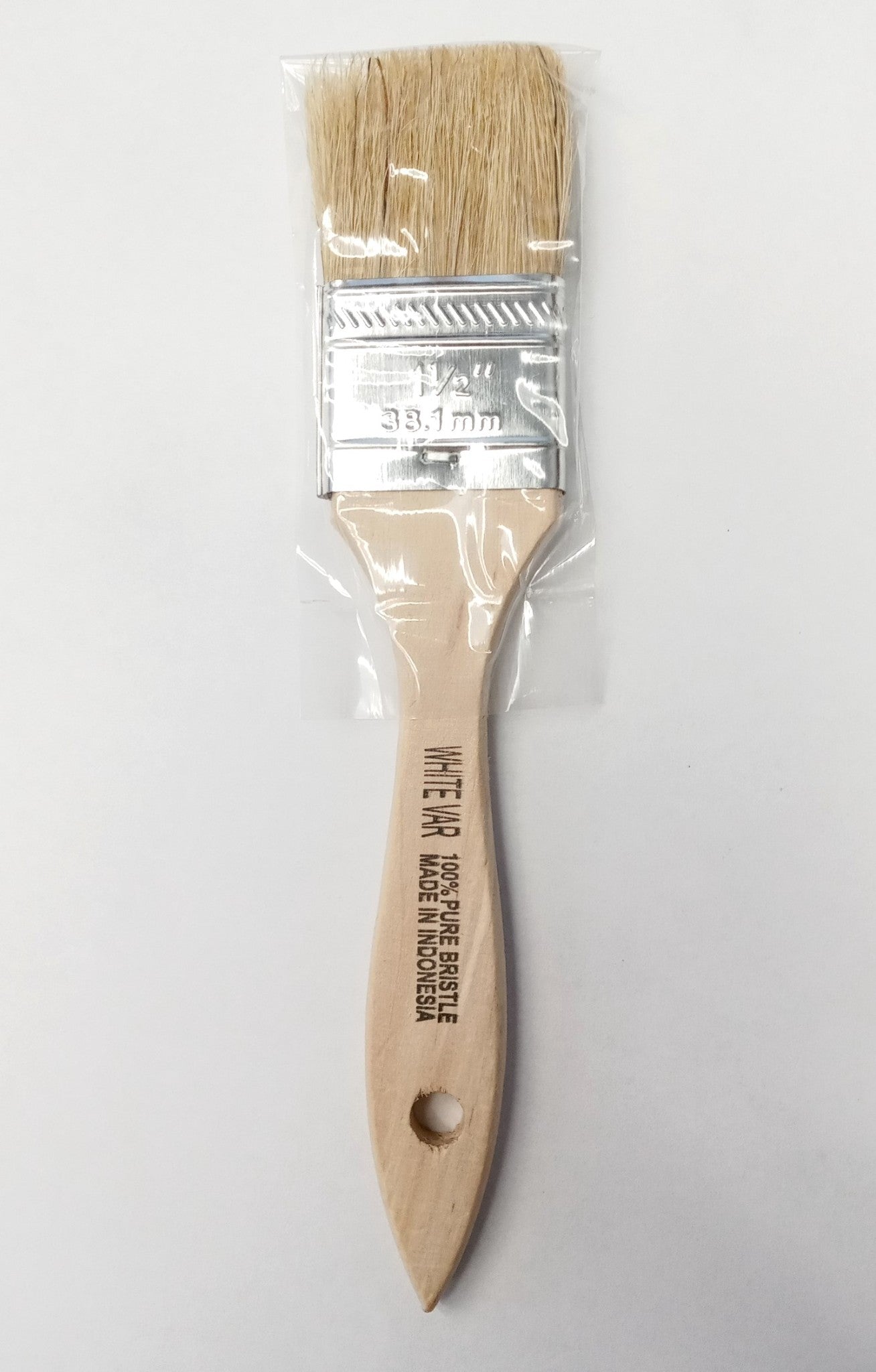 Advance 89697 White VAR 1-1/2" Pure Bristle Chip Paint Brushes 6pcs.