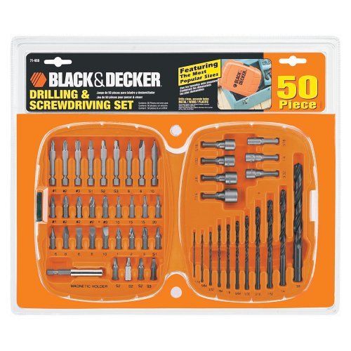 Black & Decker 50 Piece Drilling And Screwdriving Set 71-950