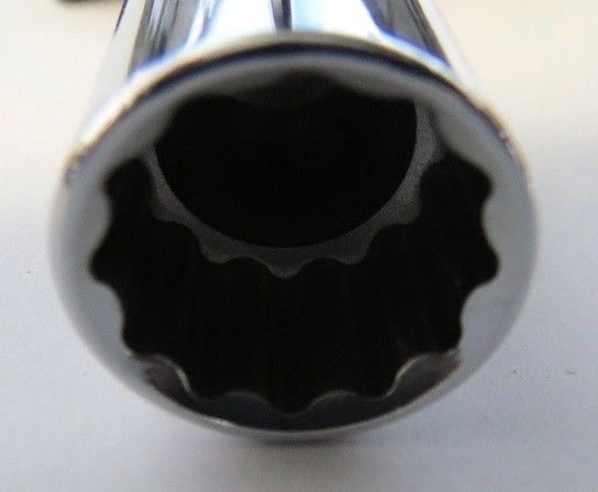 GearWrench 1/2" Deep Socket 12-Point 1/4" Drive 80228