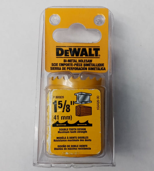 DeWalt D180026 1-5/8" (41mm) Bi-Metal Holesaw USA