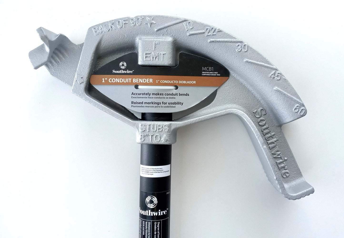 Southwire MCB1 1" Handheld Conduit Bender