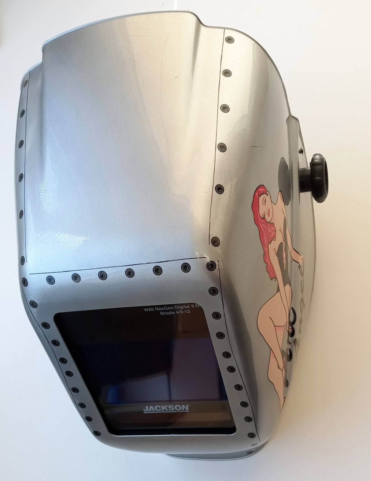 Jackson Safety 46152 Digital Variable ADF Welding Helmet - Arc Angel Fixed Front