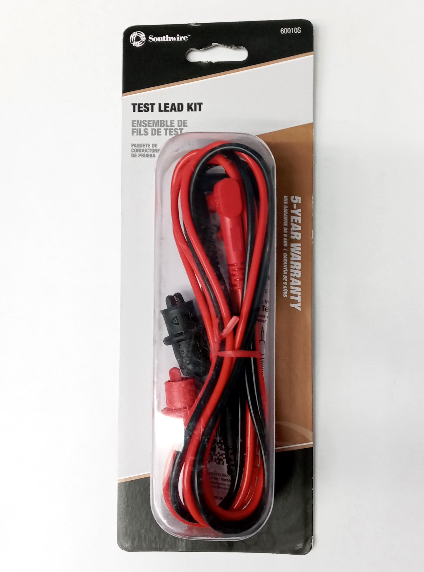 Southwire 60010S 39" Multimeter Voltage Test Leads w/ Alligator Clips