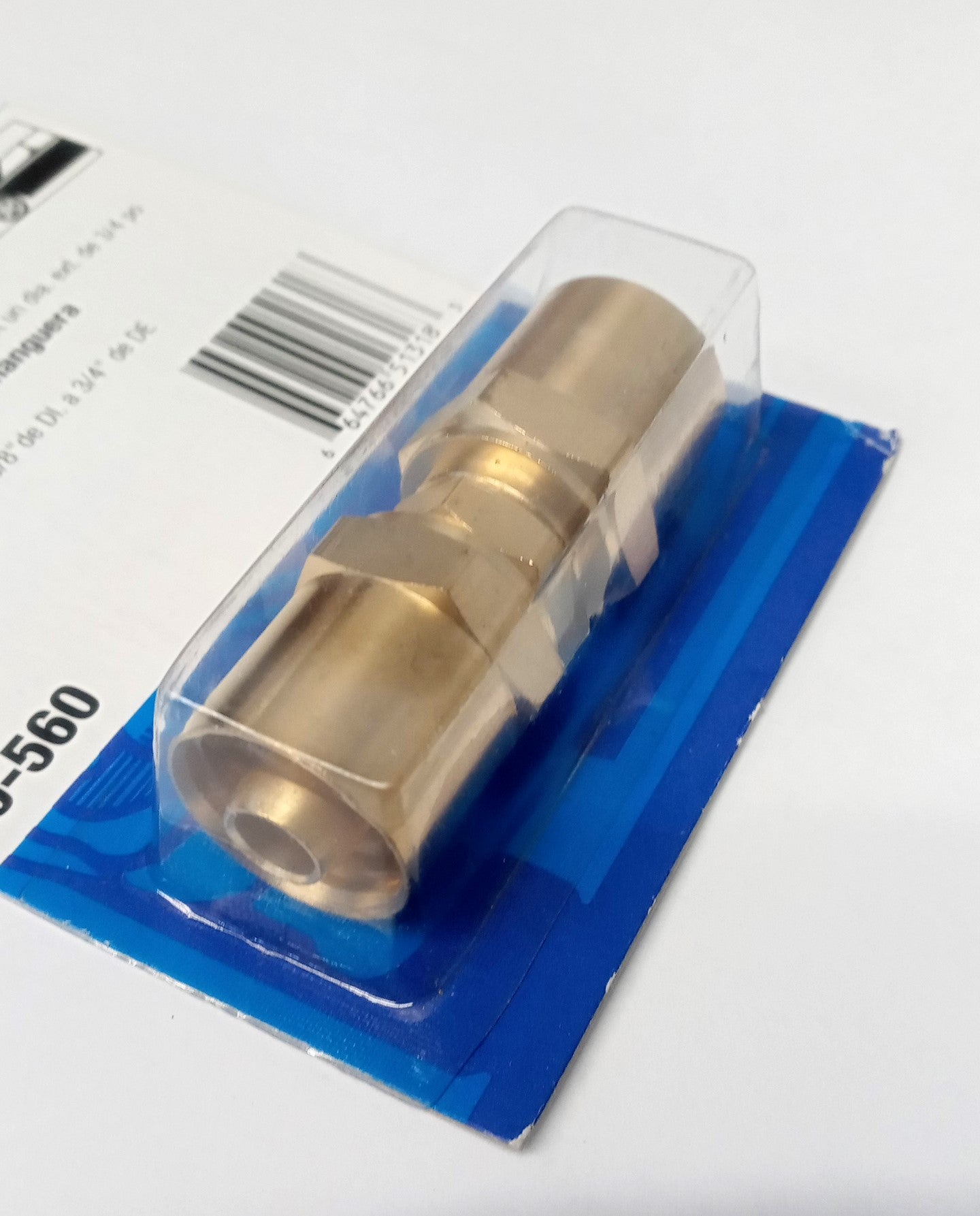 Napa 90-560 3/8" Reusable Brass Hose Splicer Coupler For Air Hoses