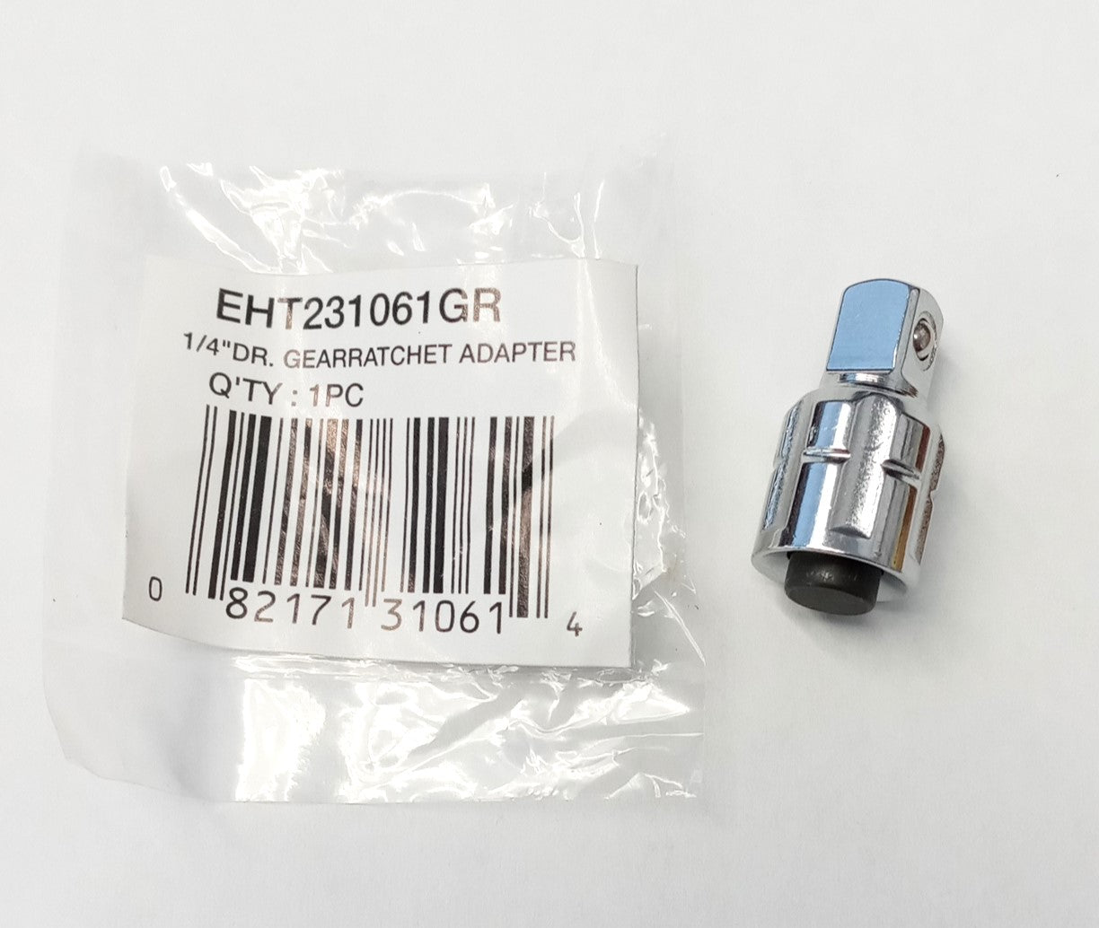 GearWrench 1/4" Drive Gear Ratchet Pass-Thru Adapter EHT231061GR