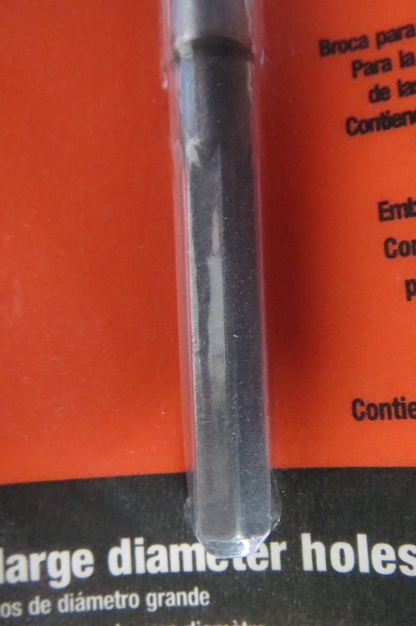 Black & Decker 17216 1-1/2" Wood Boring Spade Bit