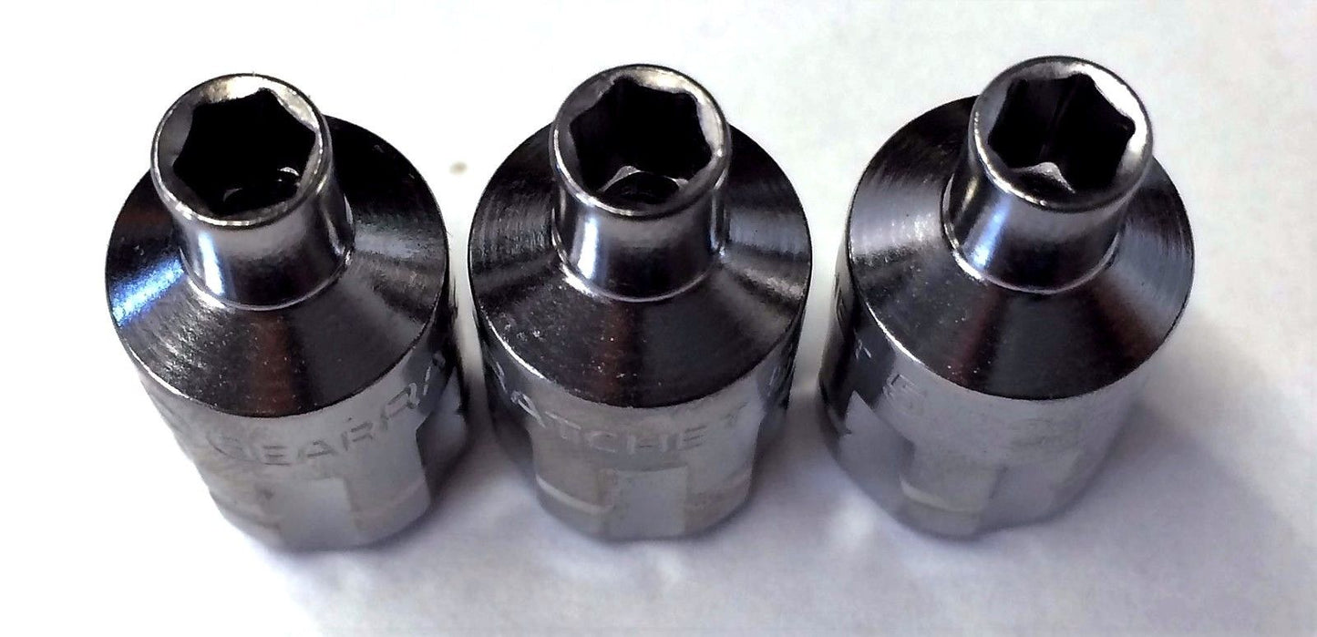 GearWrench 122050GR 13mm Drive Vortex 6 Point Sockets 5/32" (3PCS)