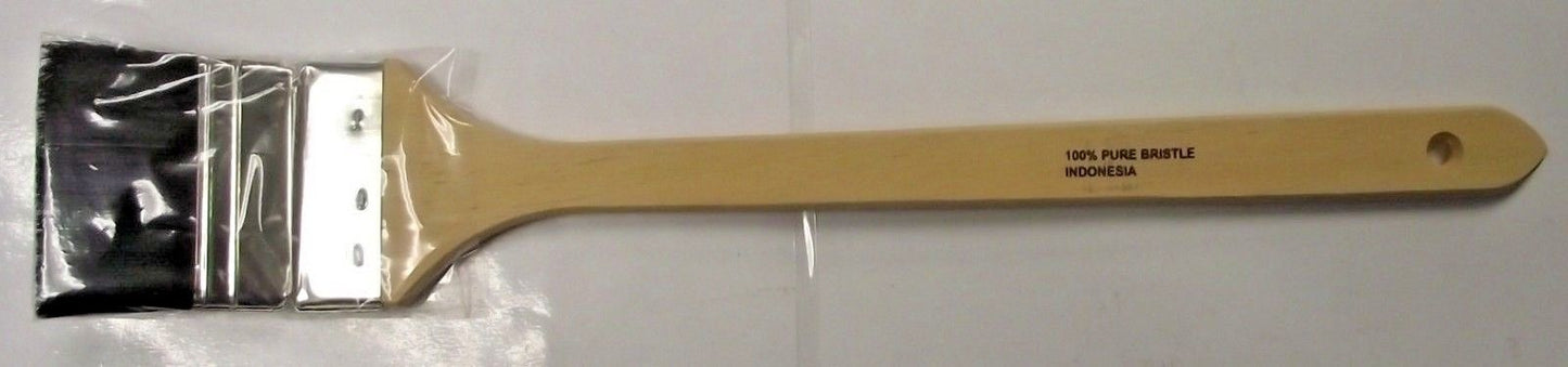 Paint Brush Bent Radiator 41583 3" x 18" Overall Syn Brush Tin Plated Ferrule
