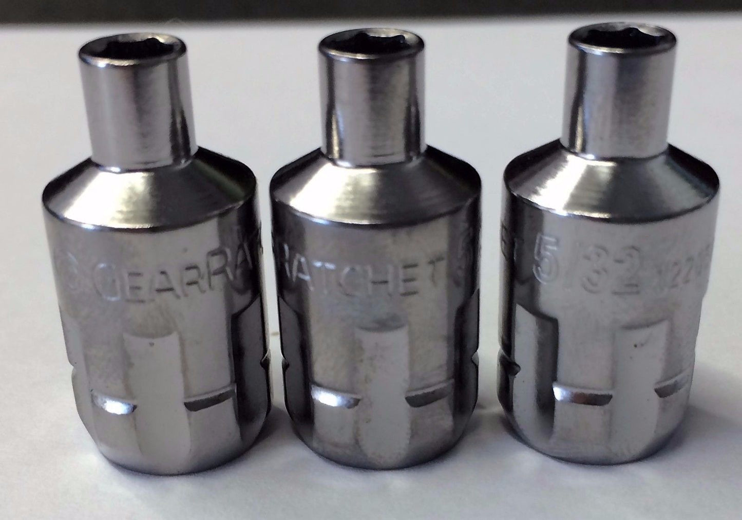 GearWrench 122050GR 13mm Drive Vortex 6 Point Sockets 5/32" (3PCS)