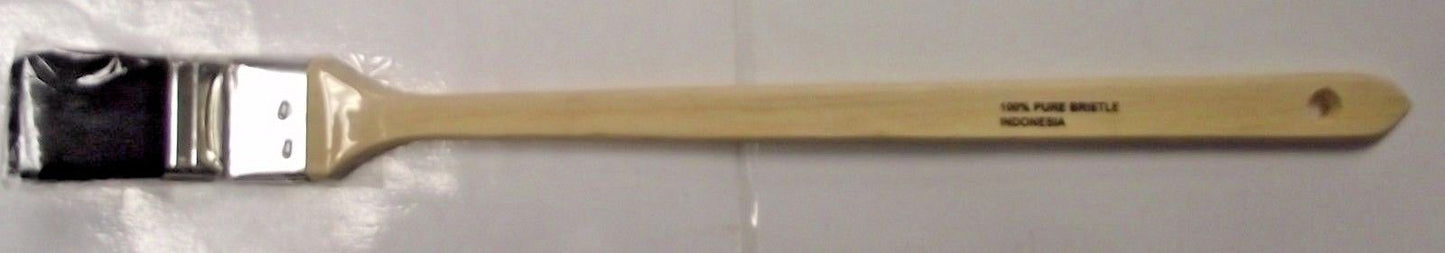 Paint Brush Bent Radiator 41567 1.5" x 18" Synthetic Brush Tin Plated Ferrule