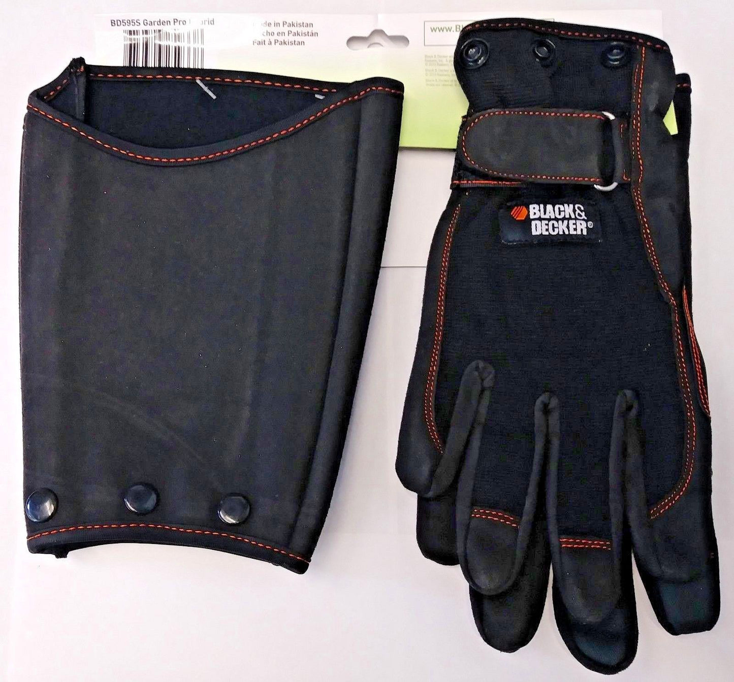 Black & Decker BD595 Ladies Small Garden Pro Hybrid Gloves With Detachable Cuff