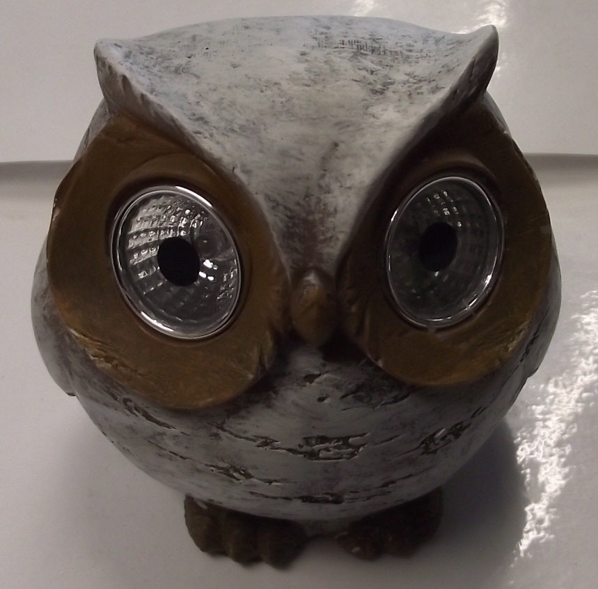 Forest Friends 37880 Solar Owl Solar Powered Eyes Garden Statue 2 pcs