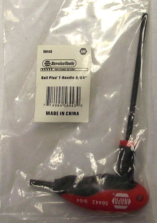 Napa 56443 9/64" Ball Plus T-Handle Wrench