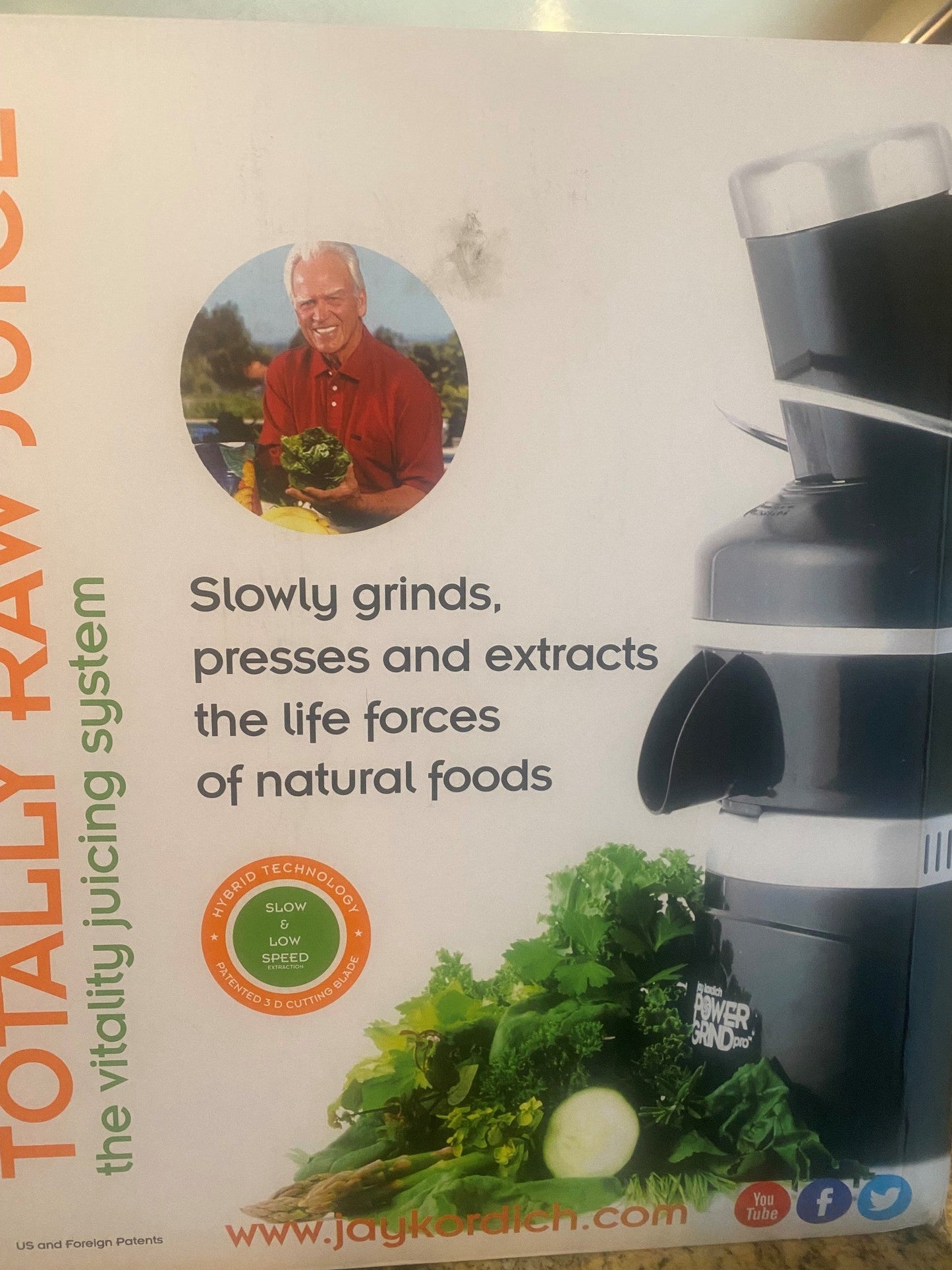 Jay Kordich Pro Juice Machine Power Grind PGP001