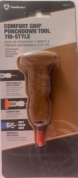 Southwire PDTC Comfort Grip Punchdown Tool 110-Style