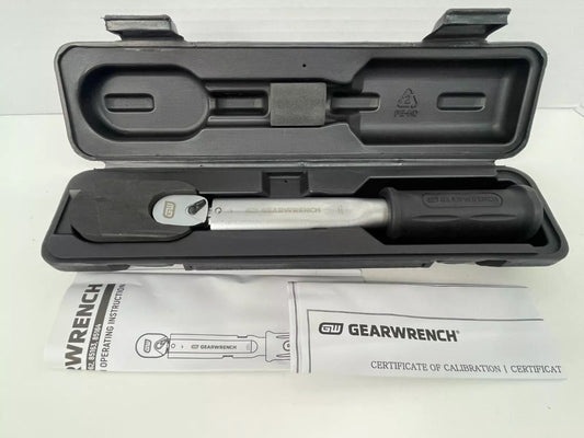 GearWrench 3/8" Drive PRESET Micrometer Torque Wrench 10-50 Nm 7-37FT-lb 85162