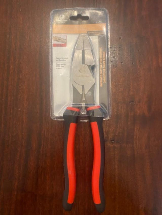 Southwire SCP9 High-Leverage Lineman's 9.5-in Electrical Side Cutting Pliers