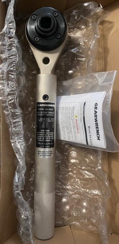GearWrench 2000 Foot-Pound Torque Multiplier USA 64-833G